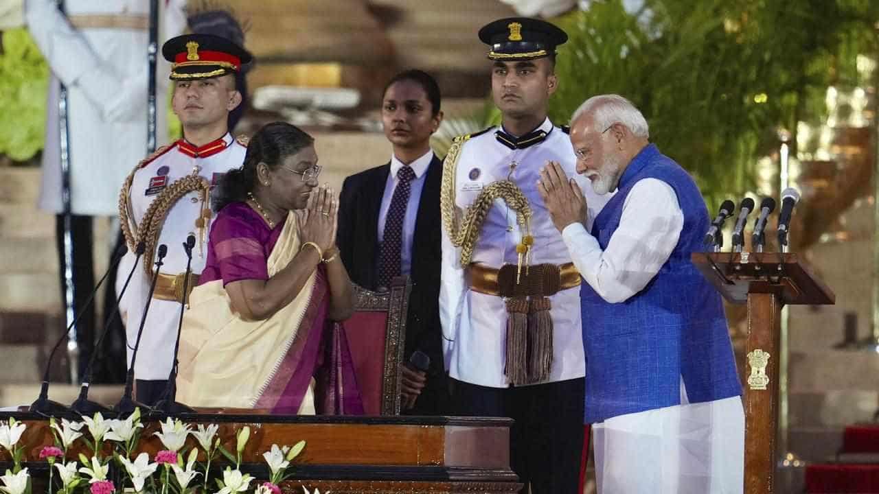 Modi sworn in as Indian prime minister for third term