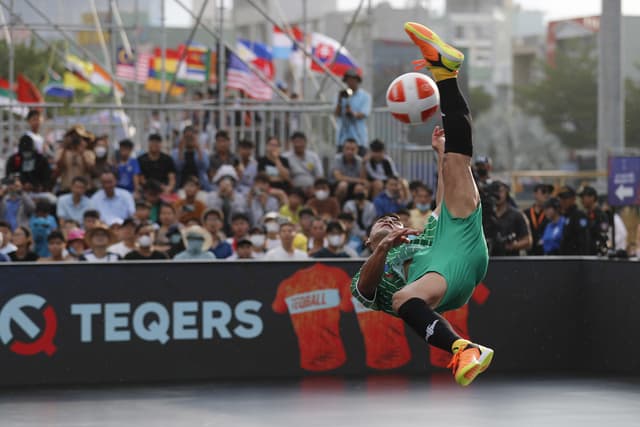 Epic battles concluded the first-ever Teqball World Series in Asia