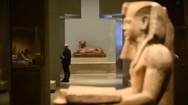 Rare artefacts on display for largest pharaohs showcase