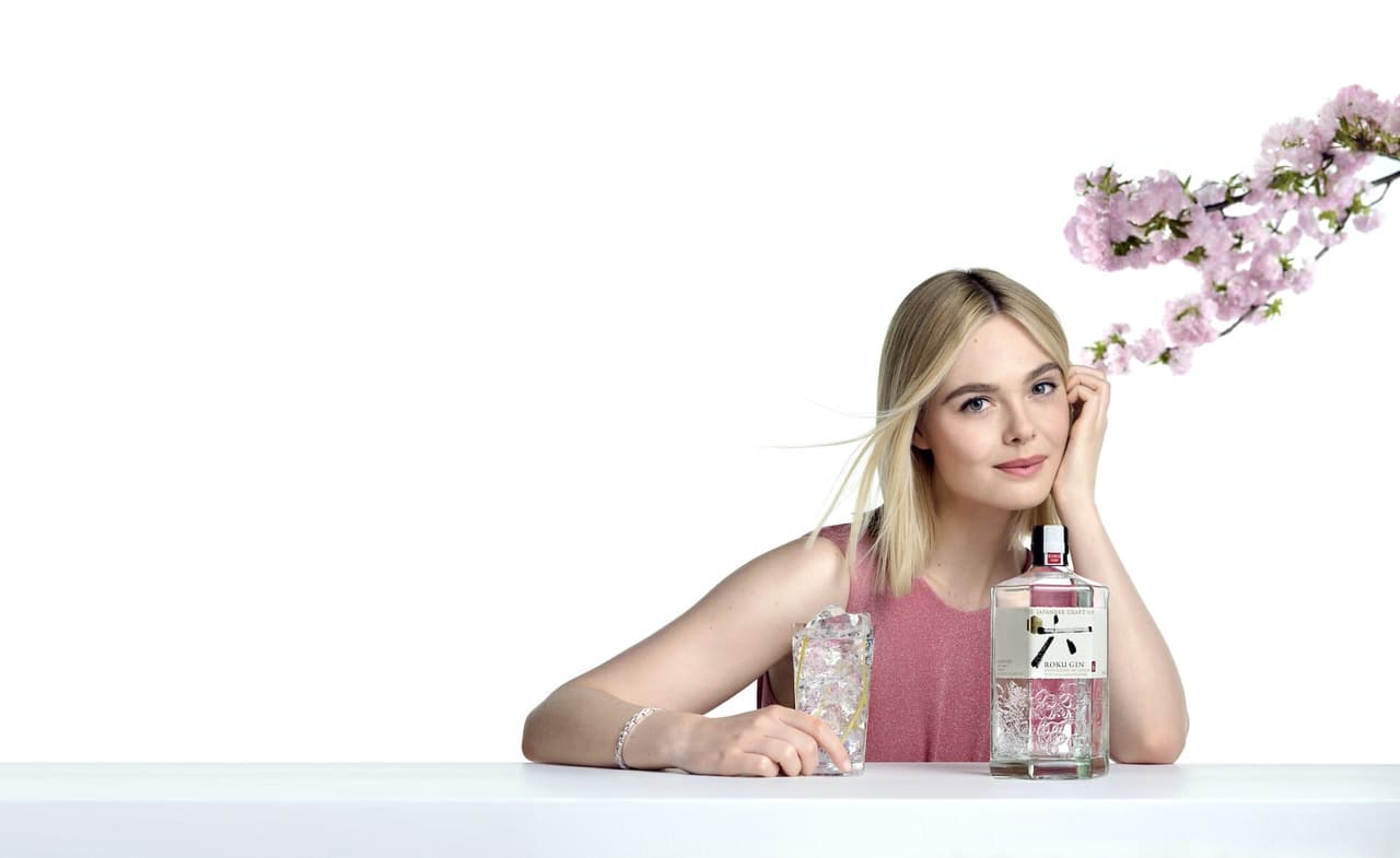 The House of Suntory Announces That Actress Elle Fanning Will Star in Roku Gin's 'Come Alive with the Seasons' Campaign Vignette by Creative Director Sofia Coppola