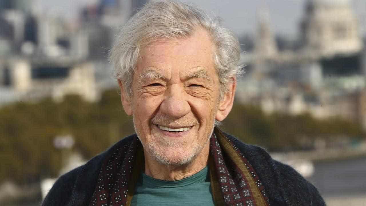 Sir Ian McKellen 'in good spirits' after stage fall