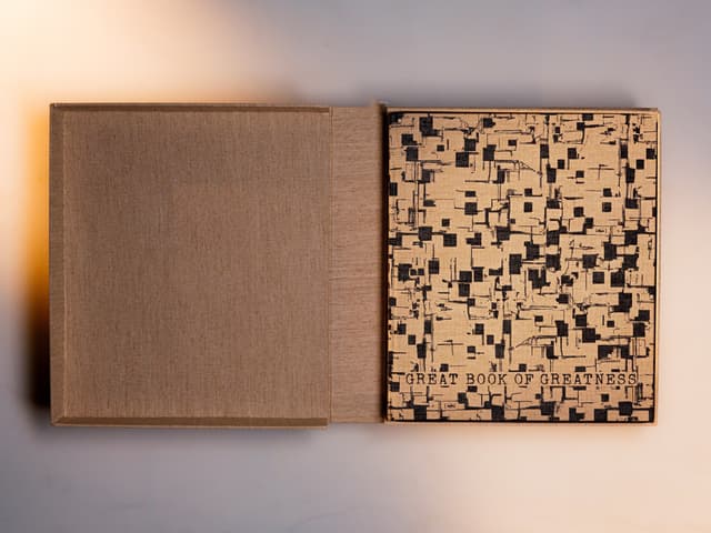 GREAT BOOK OF GREATNESS: First AI-generated art book in the world