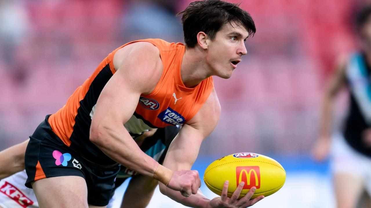 Gun GWS defender Sam Taylor suffers ruptured testicle