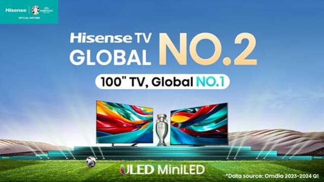 Hisense Maintains Global TV Market Dominance with Top Spots in Multiple Countries