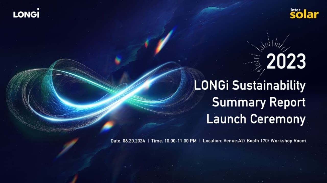 LONGi publishes the company's first Human Rights Policy at 2024 Intersolar Europe