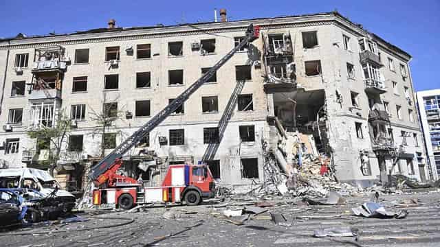 Russian bombs kill three, injures 29 in Kharkiv