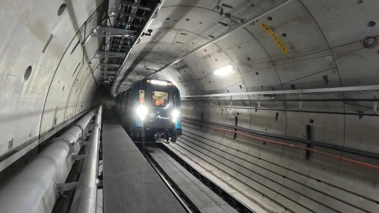 Final tests as launch nears for major under-city metro