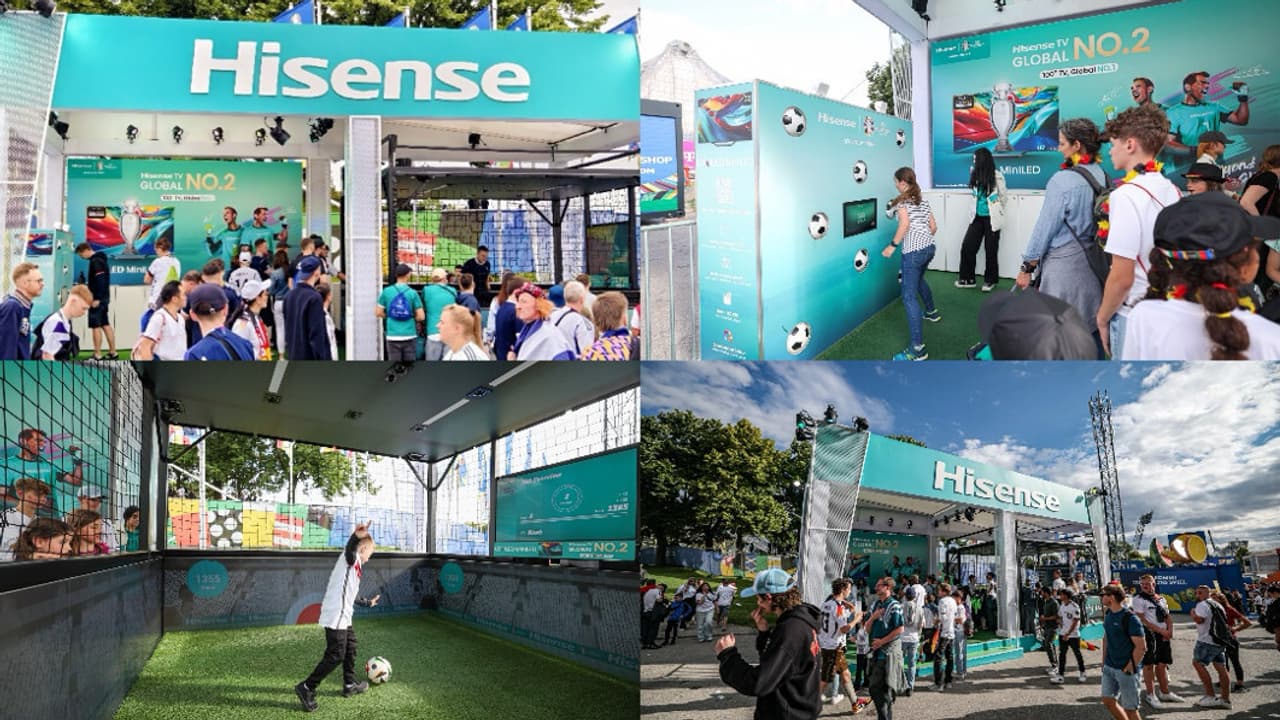 Hisense Enhances UEFA EURO 2024™ Excitement with Immersive Fan Zones