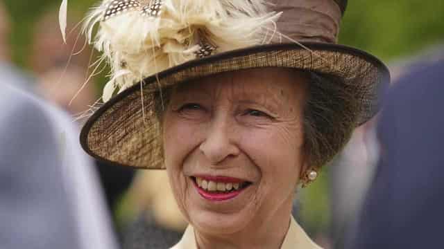 Princess Anne leaves hospital after head injury