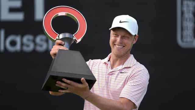 Aussie rides emotional roller-coaster to PGA Tour win