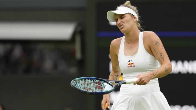 Holder Vondrousova falls at first hurdle at Wimbledon