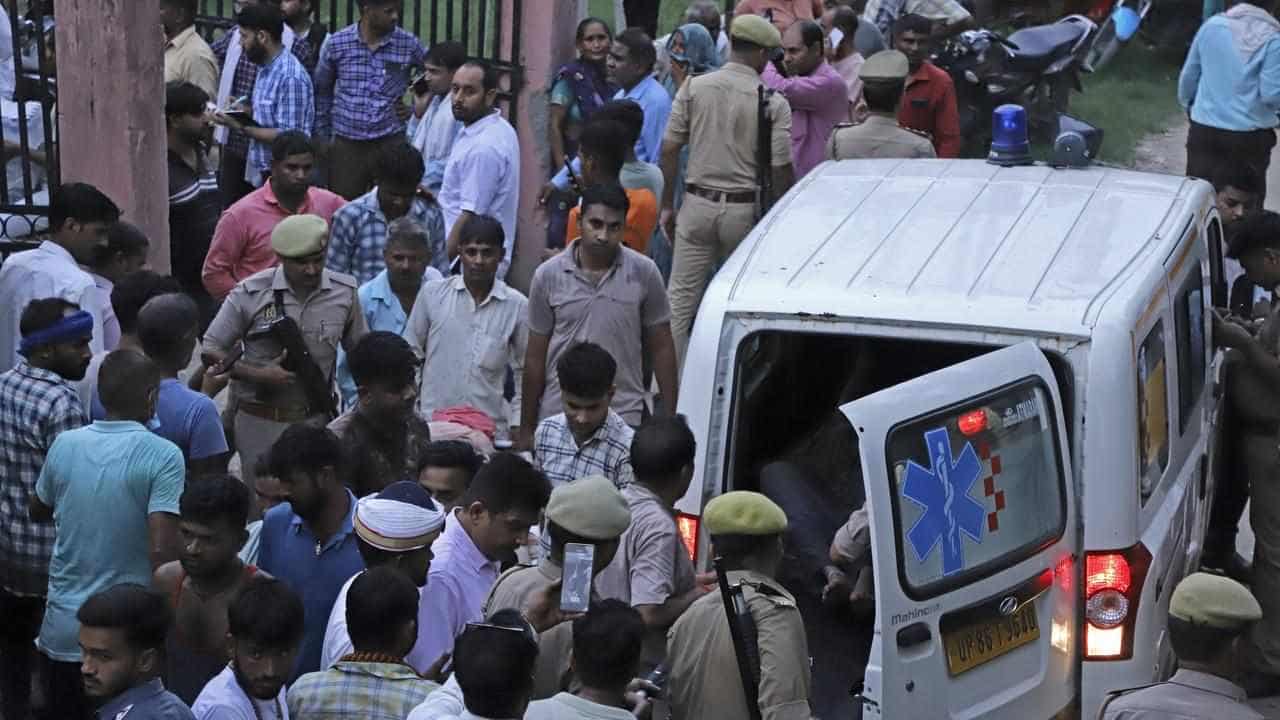 Stampede at Hindu religious event in India kills 121