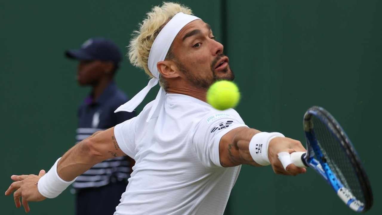 Fognini rolls back time as Italians take centre stage