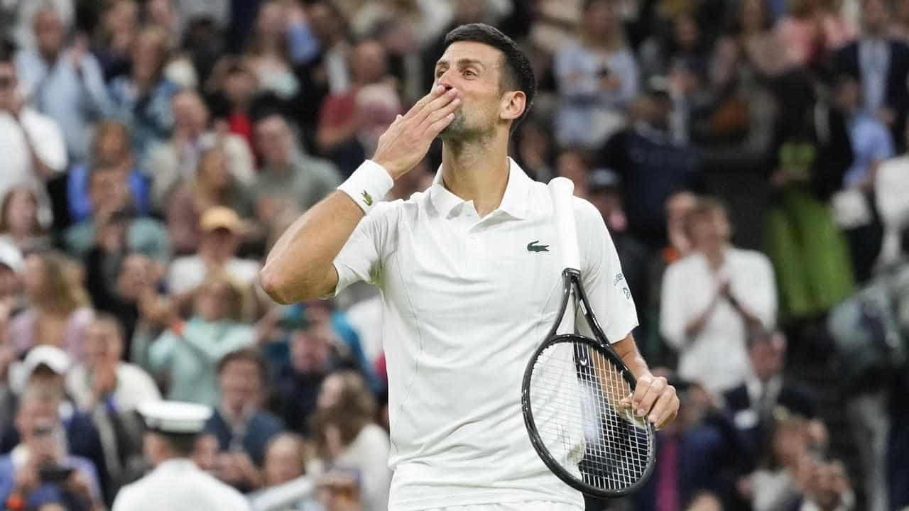 Popyrin's Centre Court dream ended by super Djokovic