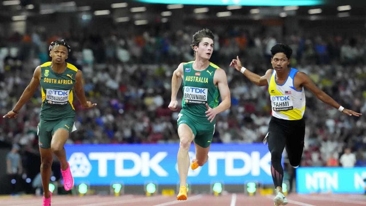 Sprinter Browning picked in Olympics athletics team