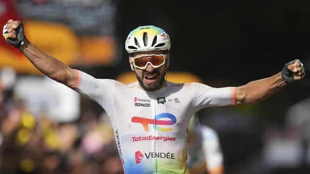 Turgis claims stage nine Tour win, Pogacar keeps lead