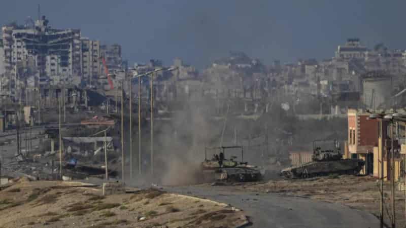 Israeli tanks storm Gaza City, heavy fire reported