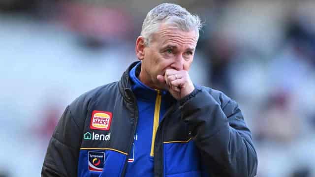 Axed Eagles coach Adam Simpson weighs up farewell game