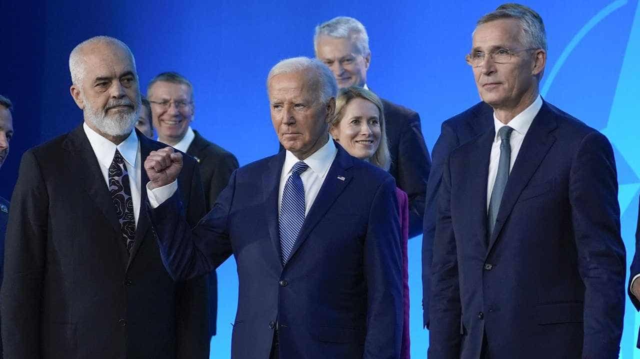 NATO backs Ukraine as Biden faces pressure to drop out