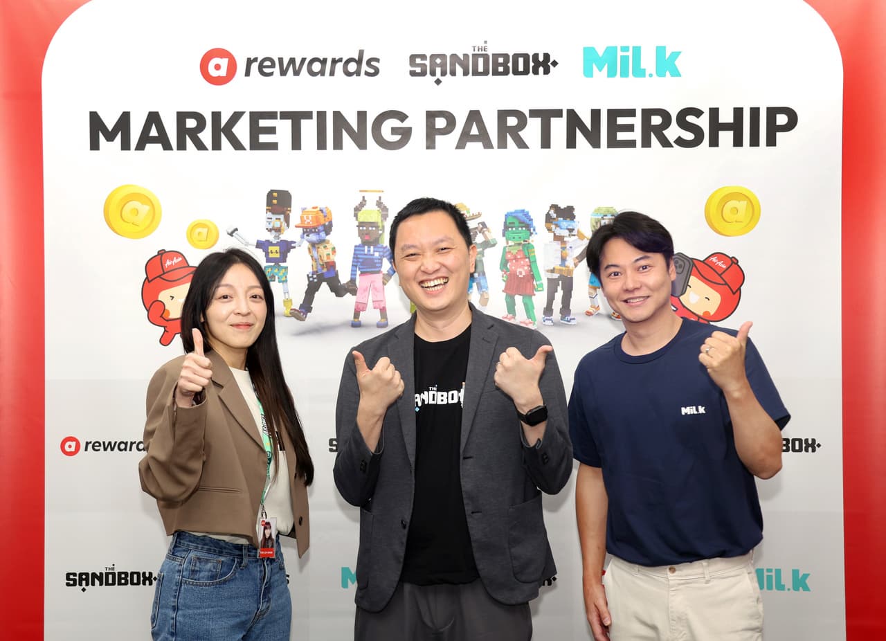 Milk Partners with AirAsia rewards to bring Web3 exclusive events in The Sandbox