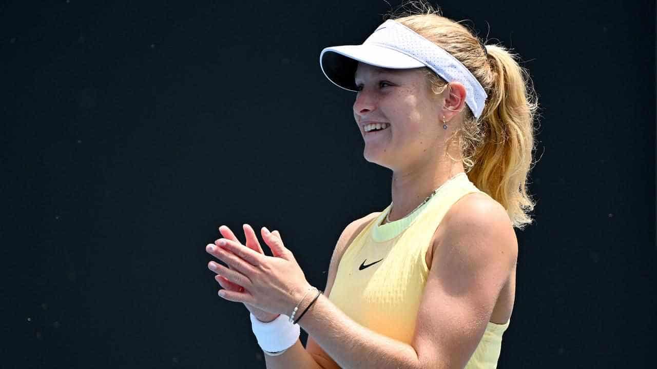 Aussie Emerson Jones into Wimbledon girls' semi-final