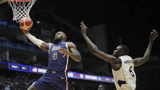 LeBron game-winner avoids South Sudan pre-Games upset