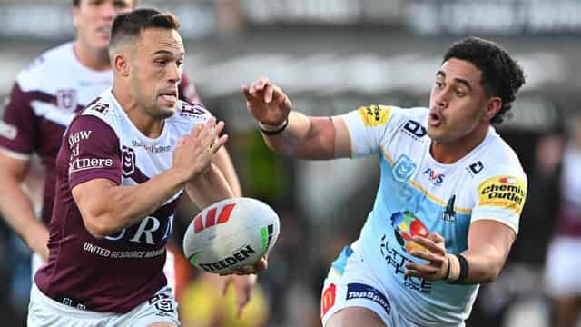 Brooks on brink of first finals after big Manly win