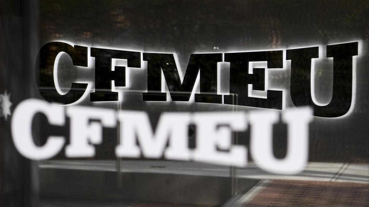 Don't rush CFMEU administrator process, minister urges