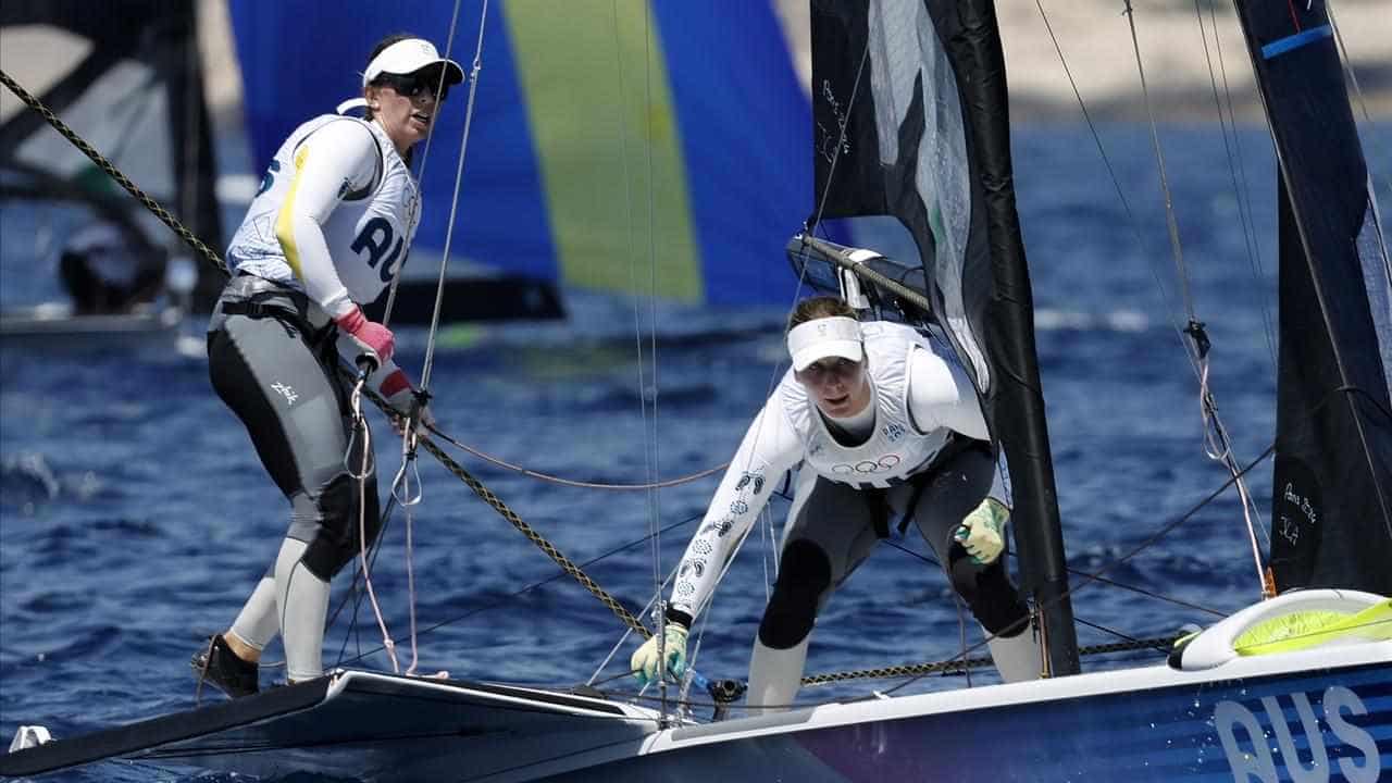 Aussie skiff duo Price and Haseldine seek second wind