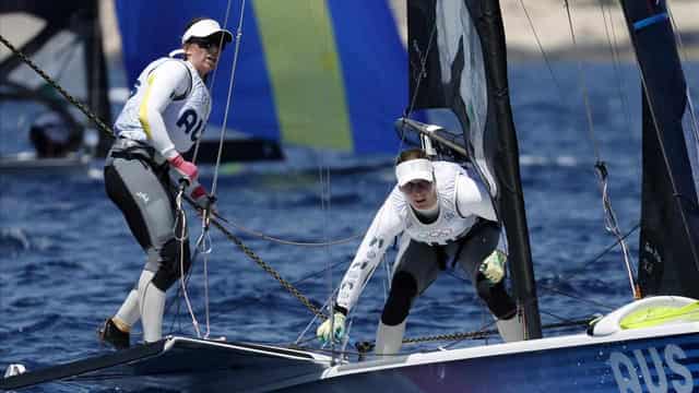 Aussie skiff duo Price and Haseldine seek second wind