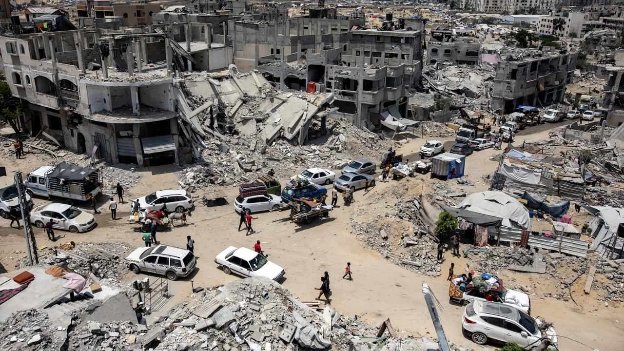 Israeli forces quit Khan Younis, Palestinians return