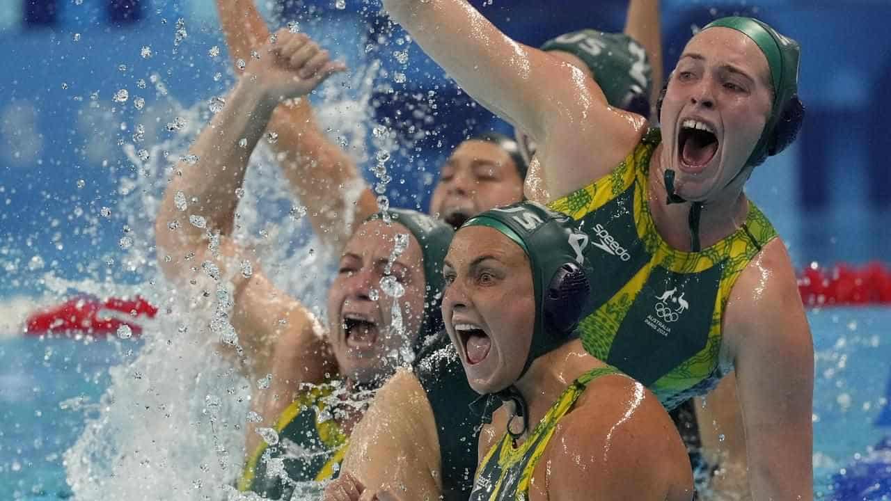 Aussie women win water polo shootout at Olympics