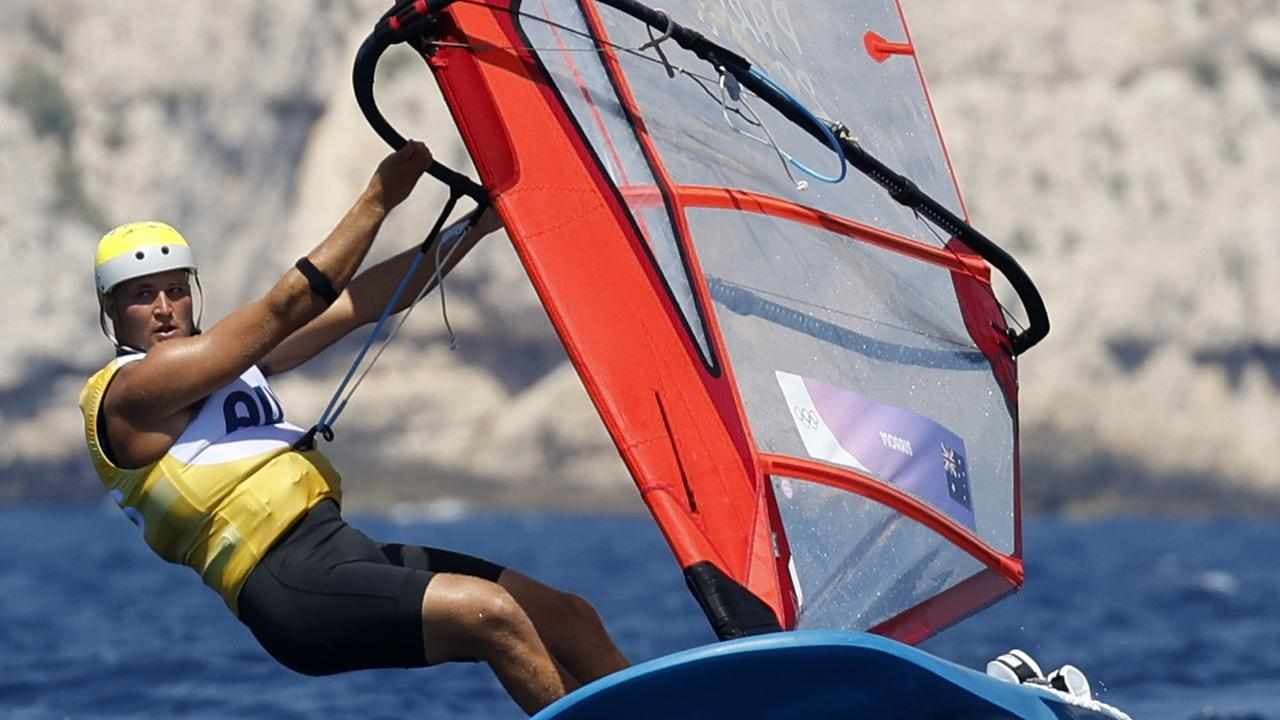 Morris magic as windsurfer locks in Olympic medal