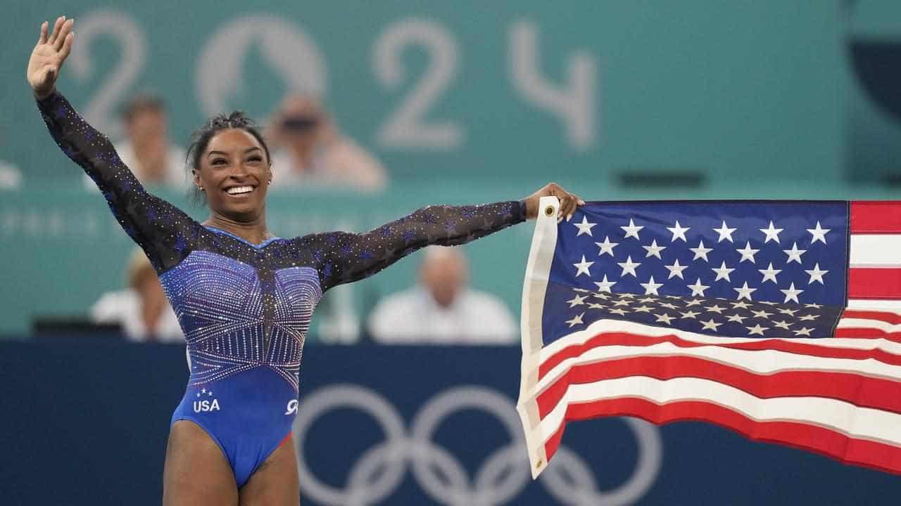 Biles edges Andrade for Olympic all-around title