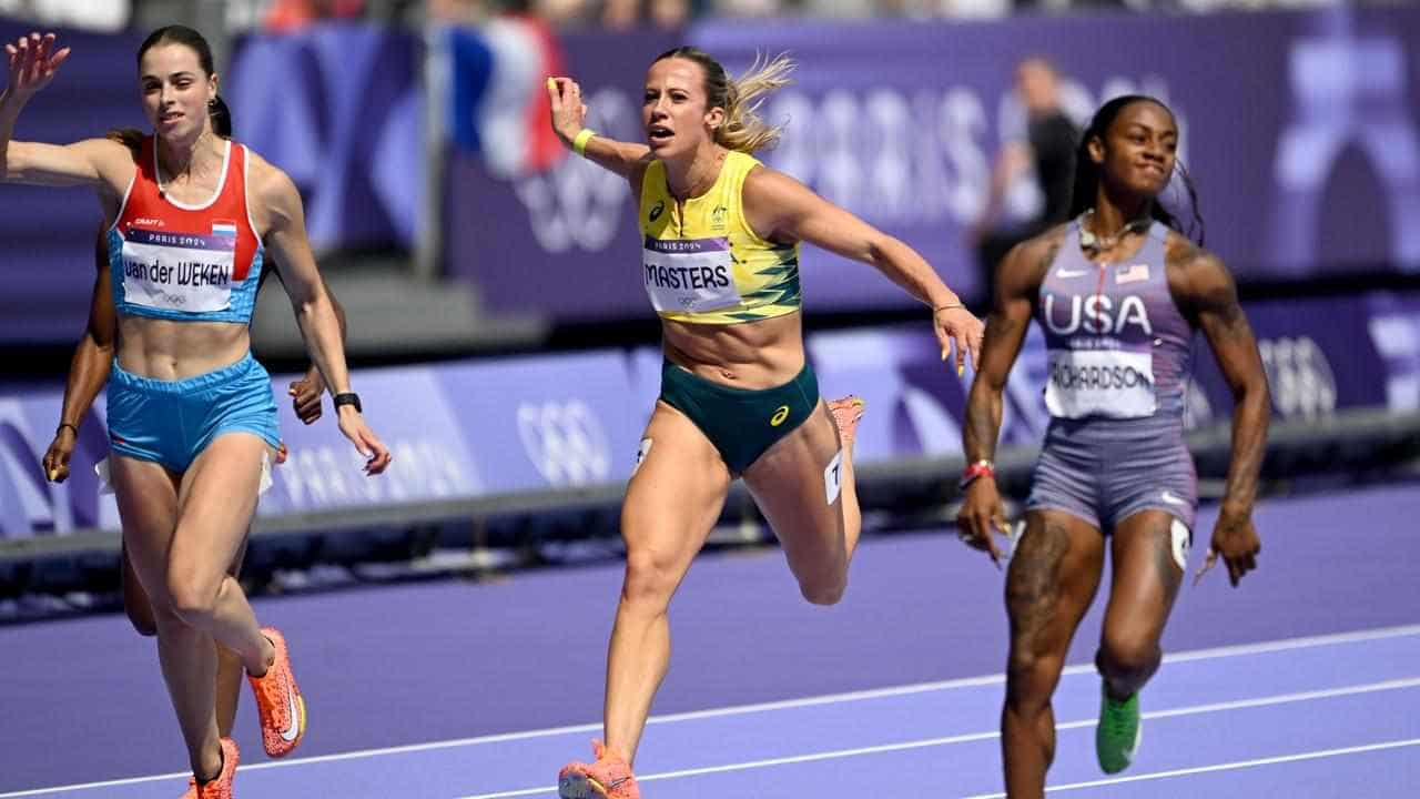 Australian Bree Masters gets spot in Olympic 100m semis