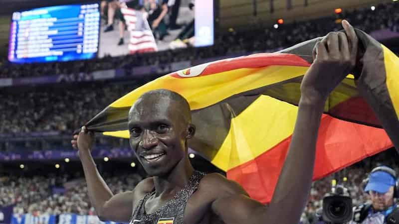 Uganda's Joshua Cheptegei wins Olympic 10,000m gold