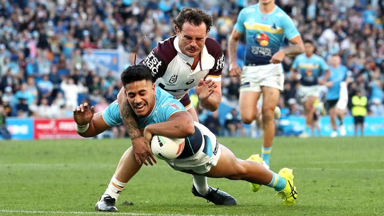 In-form Titans belt injury-hit Broncos in NRL