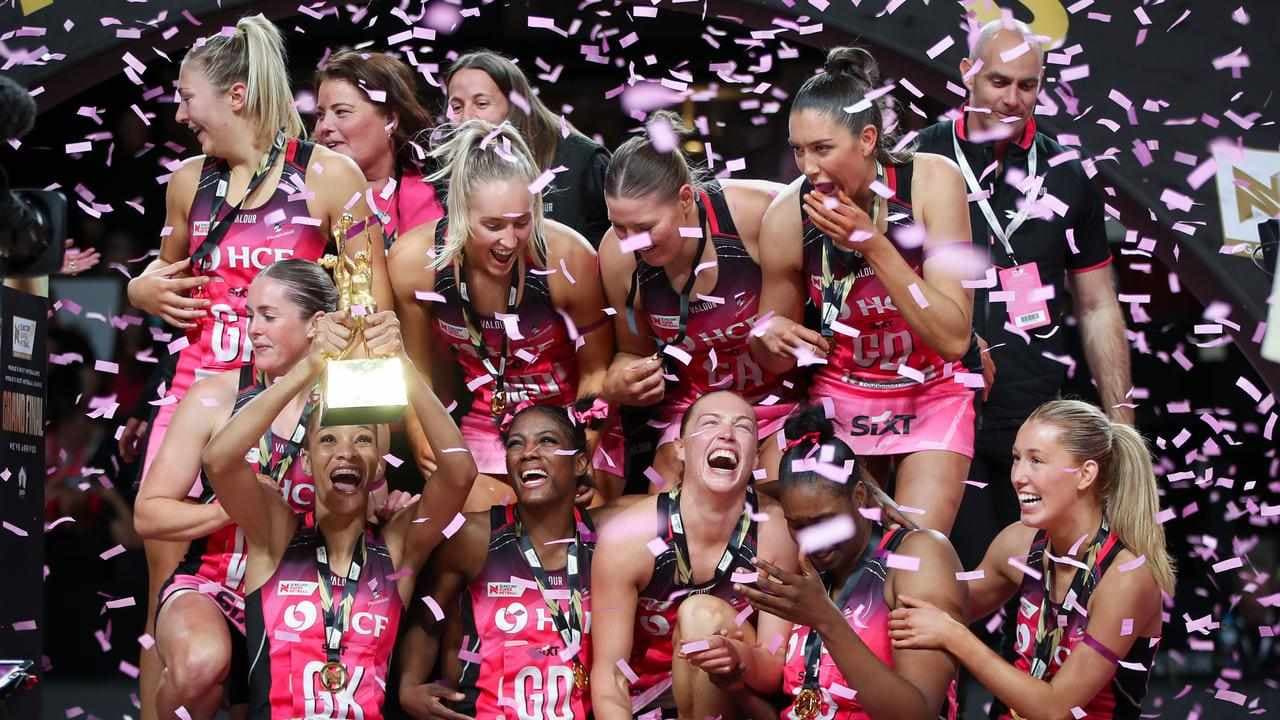 Thunderbirds swoop to back-to-back Super Netball titles