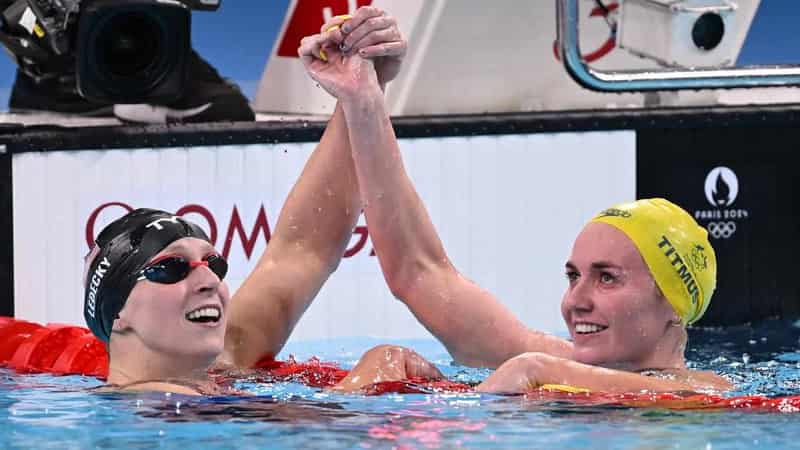 Australia's Titmus wins silver, McKeown bronze in Paris