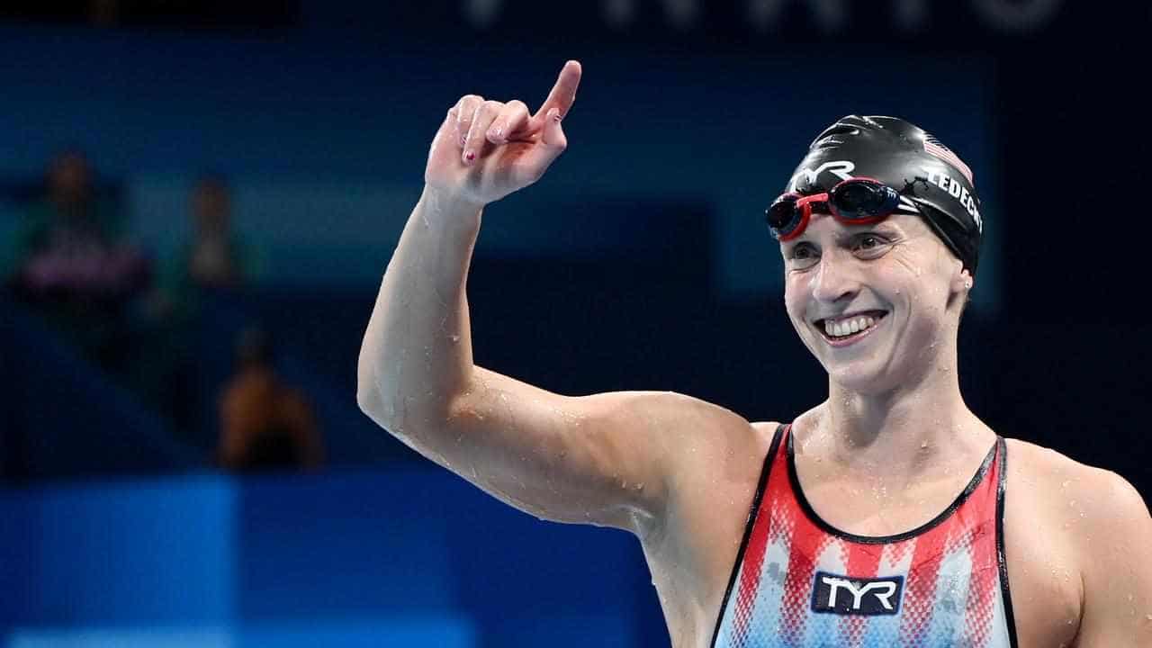 Ledecky swims into history - and she's still not done