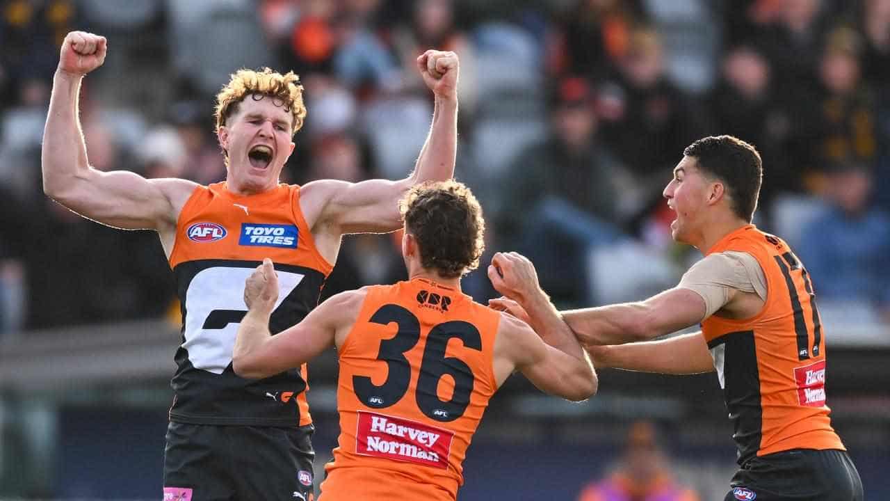 Local hero Green caps stunning GWS comeback over Hawks