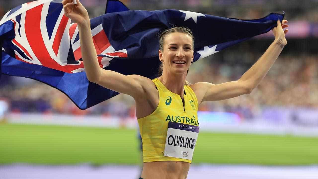 Nicola Olyslagers hails historic Olympic high jump