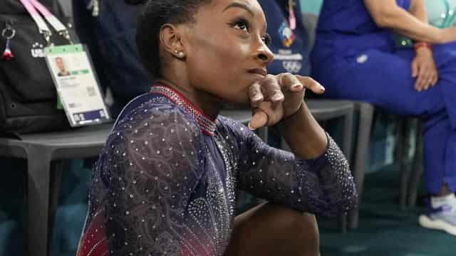 Biles caps historic Games campaign with silver on floor