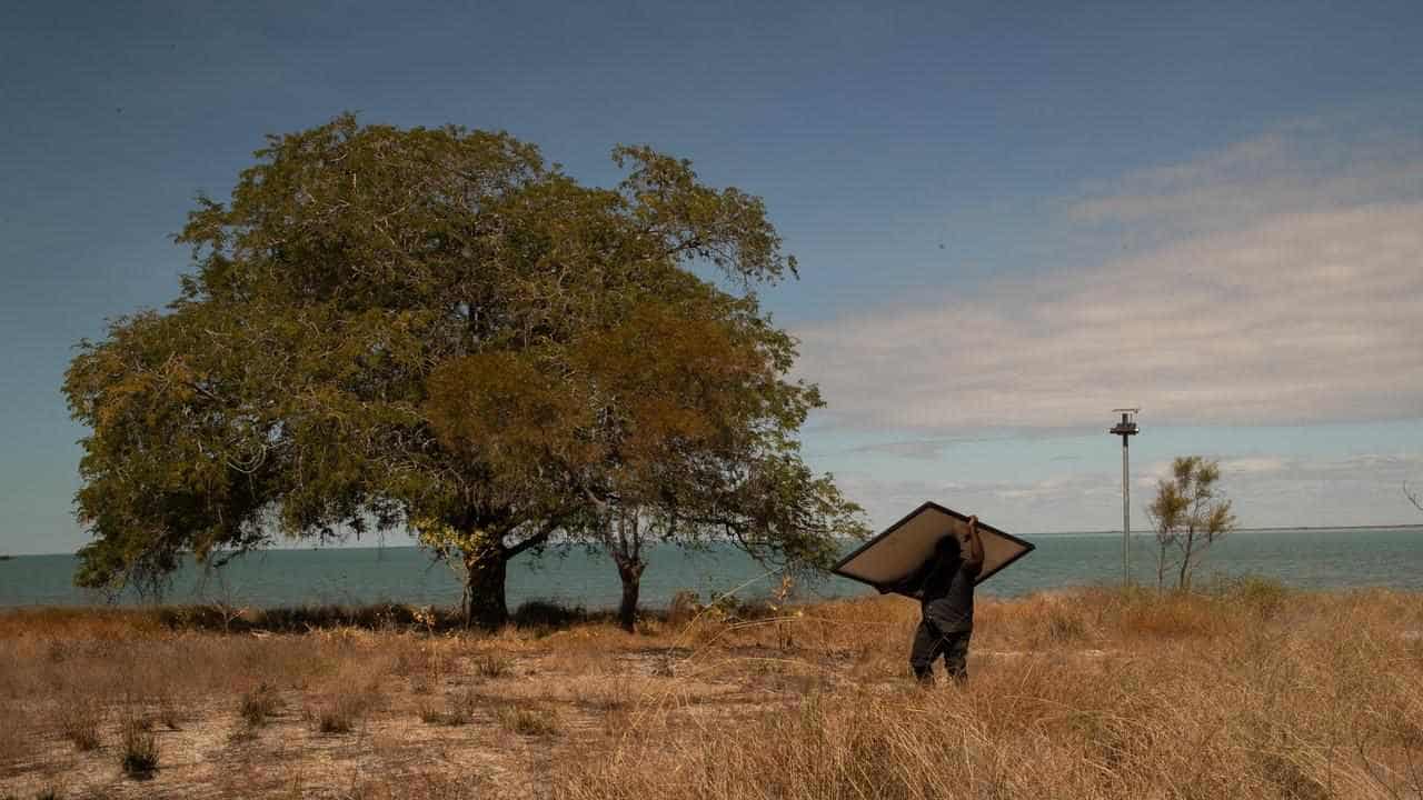 Solar power guiding NT families back to their community