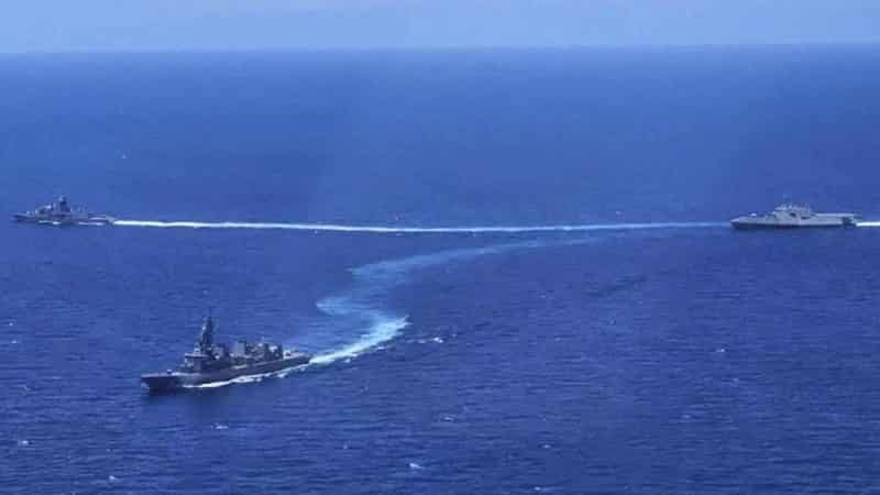 Australia joins drills in contested South China Sea