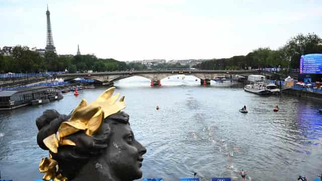 Games marathon test run goes ahead in the Seine