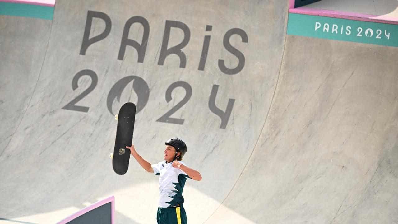 Palmer pulls off golden skateboard double for Australia