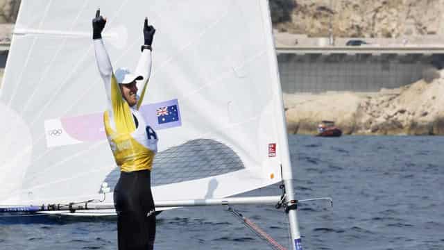 Australian sailor Wearn wins second Olympic gold