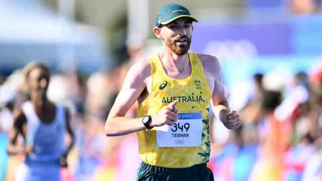 Pat Tiernan leads Australian charge in Olympic marathon