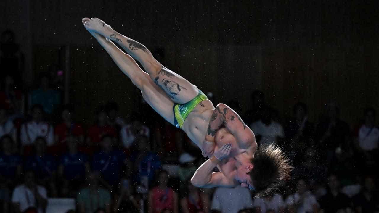 Diver Rousseau surprises himself in near medal miss